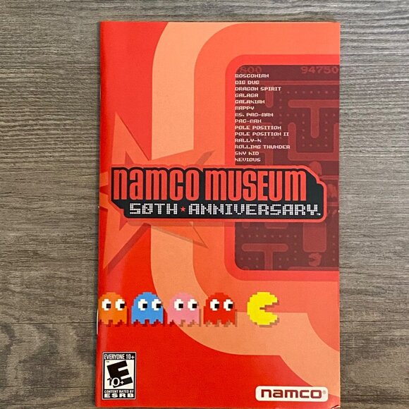 Namco Museum 50th Anniversary PlayStation 2 PS2 Greatest Hits Video Game w/ Case - Picture 2 of 11